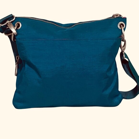 Baggallini Modern Everywhere Slim Crossbody in Turquoise Blue - Picture 6 of 9